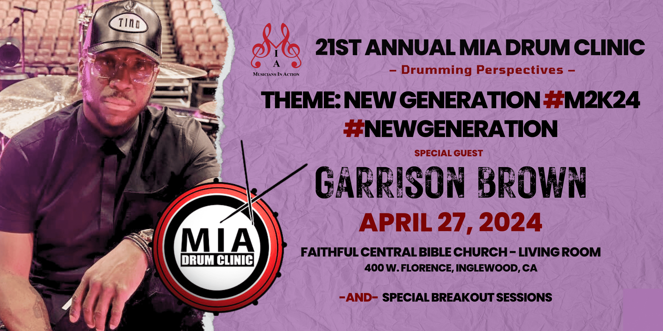 21st Annual Drum Clinic - Drumming Perspectives